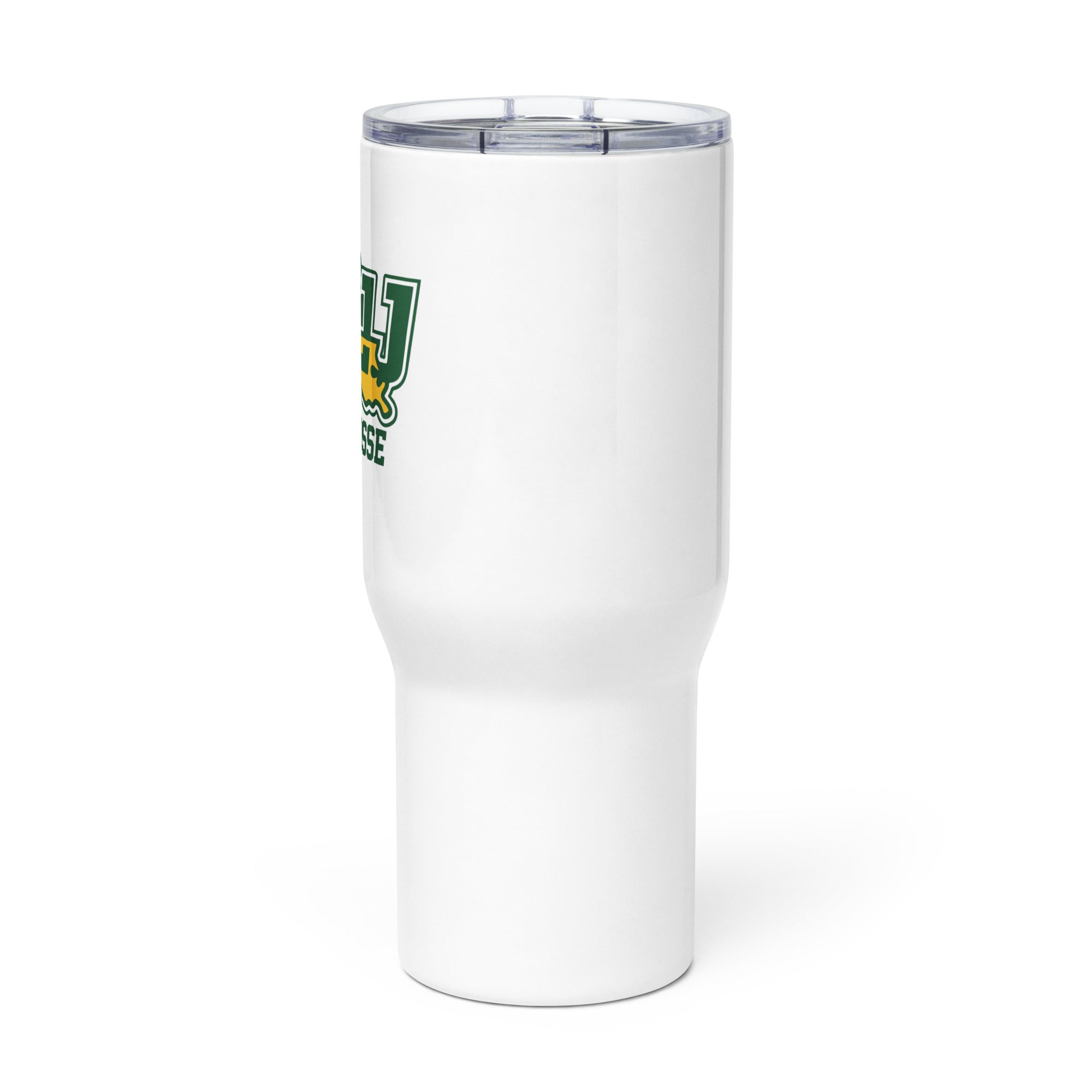 SLU Travel mug with a handle