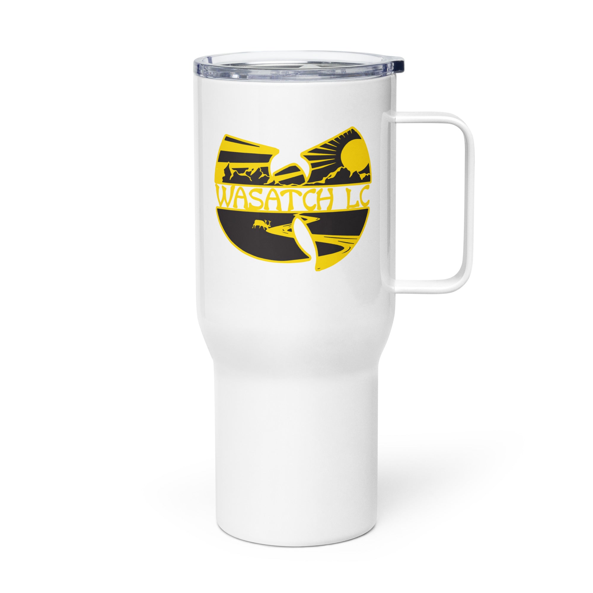 Wasatch LC Travel mug with a handle