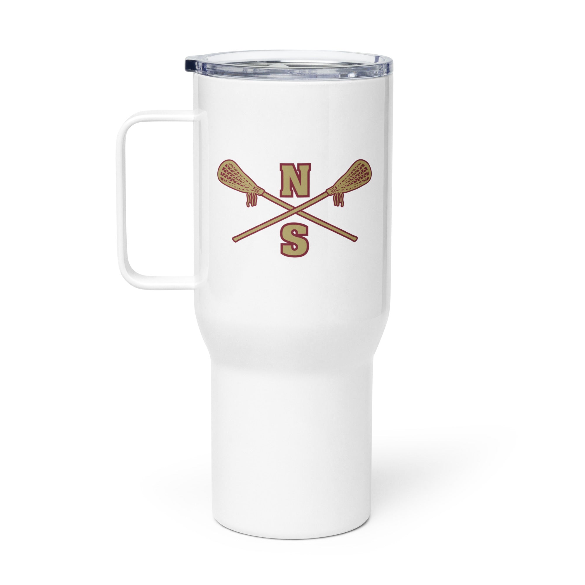 N-S Travel mug with a handle (Boys Logo)