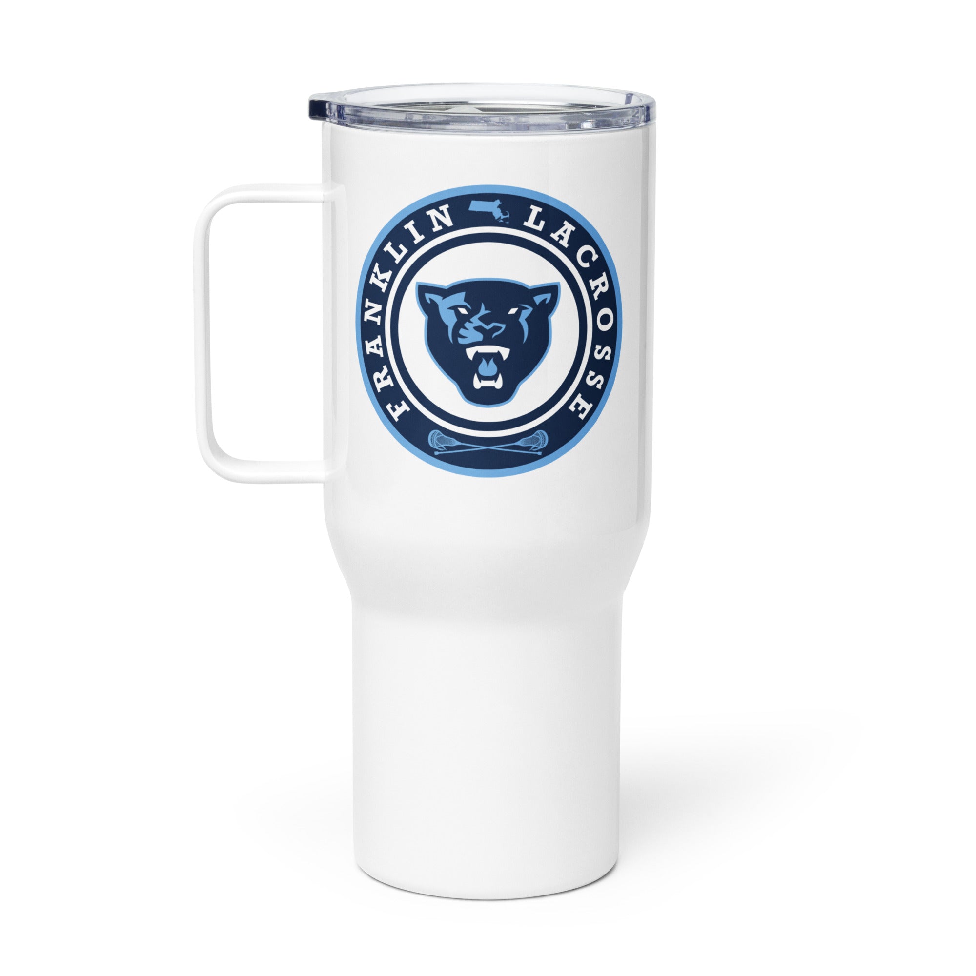 Franklin Travel mug with a handle