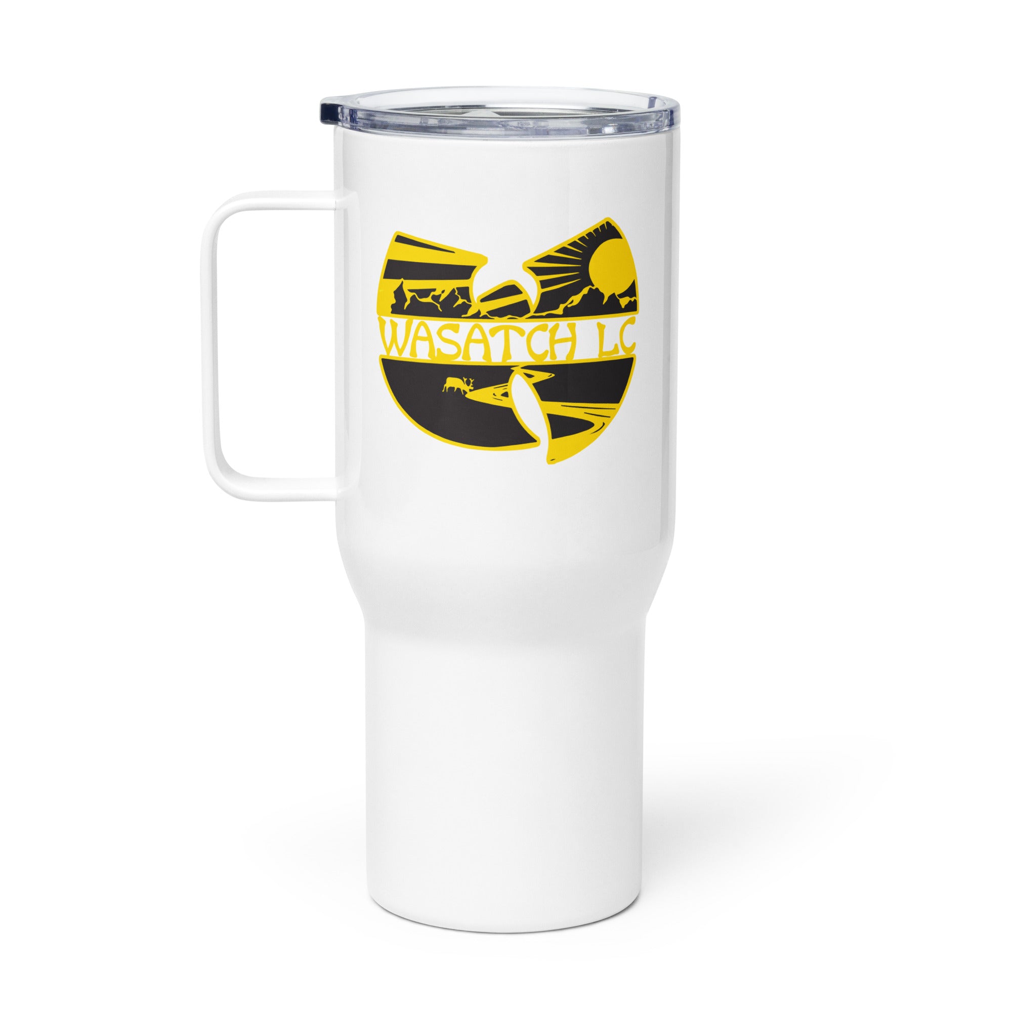 Wasatch LC Travel mug with a handle