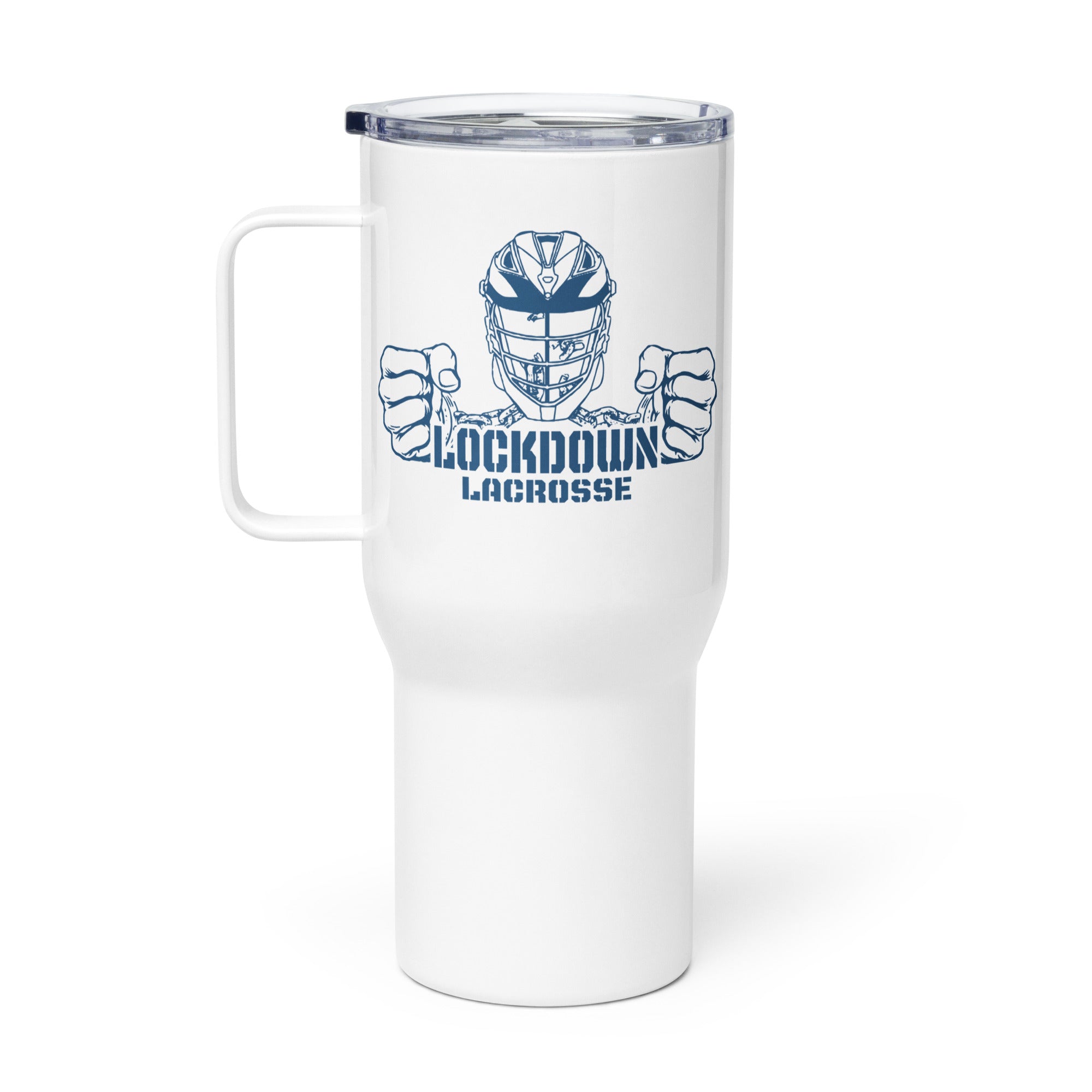 Lockdown Travel mug with a handle