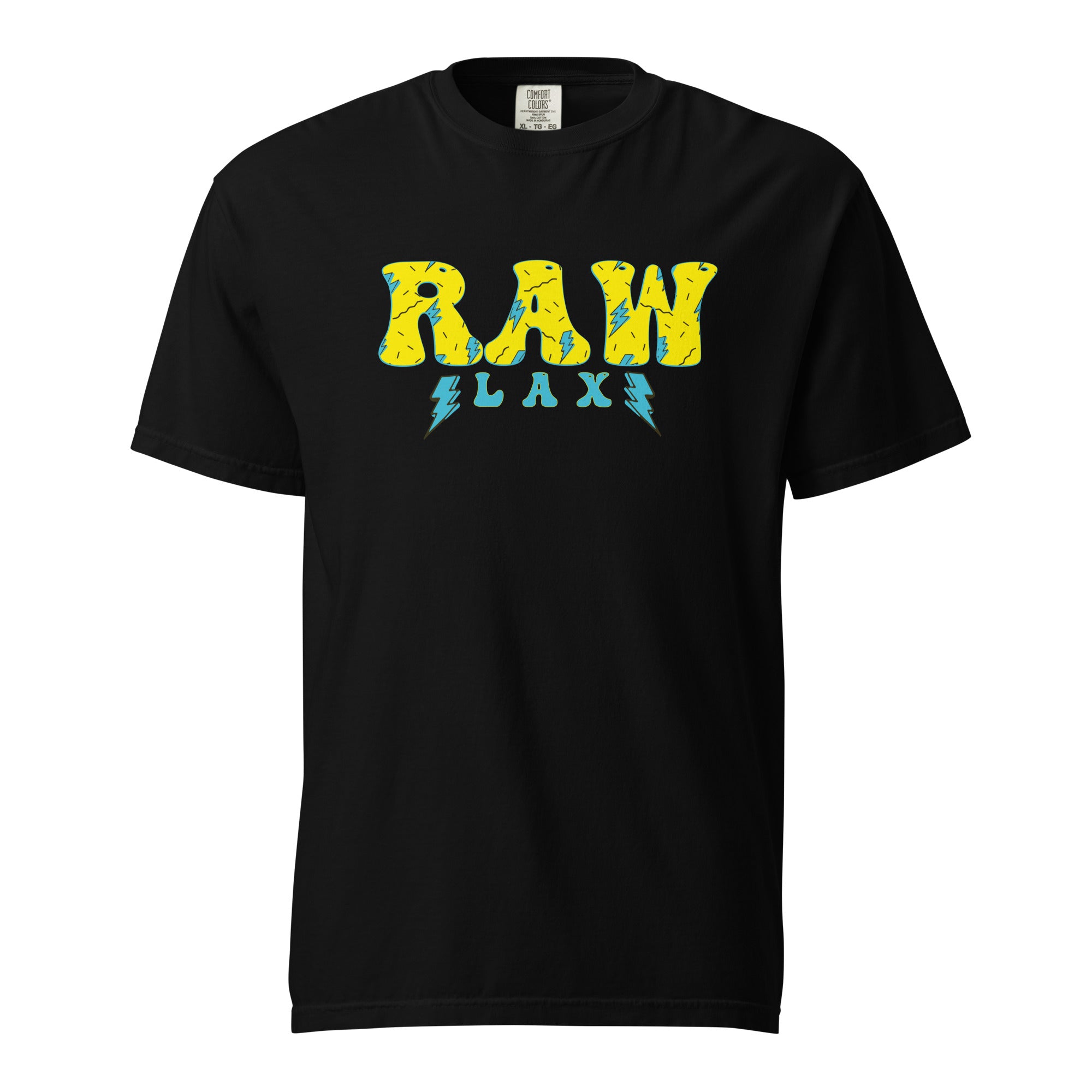 Raw LaxUnisex garment-dyed heavyweight t-shirt