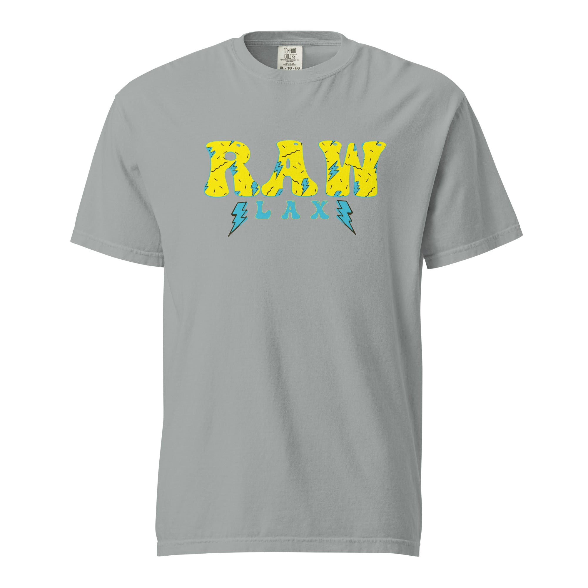 Raw LaxUnisex garment-dyed heavyweight t-shirt