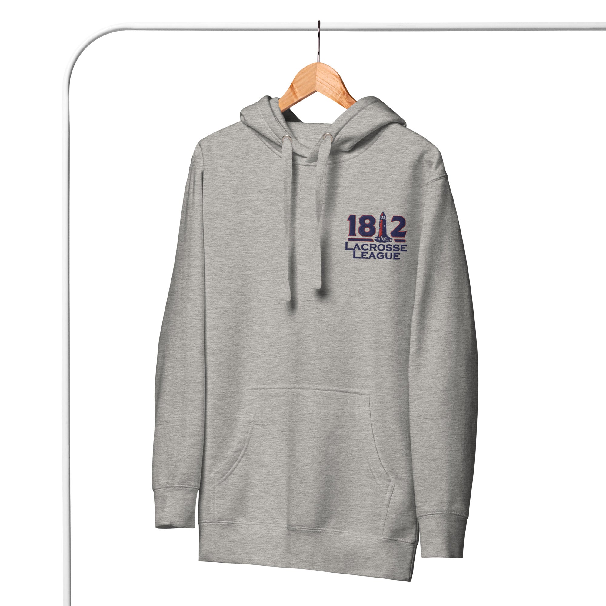 1812 Unisex Embroidered Hoodie