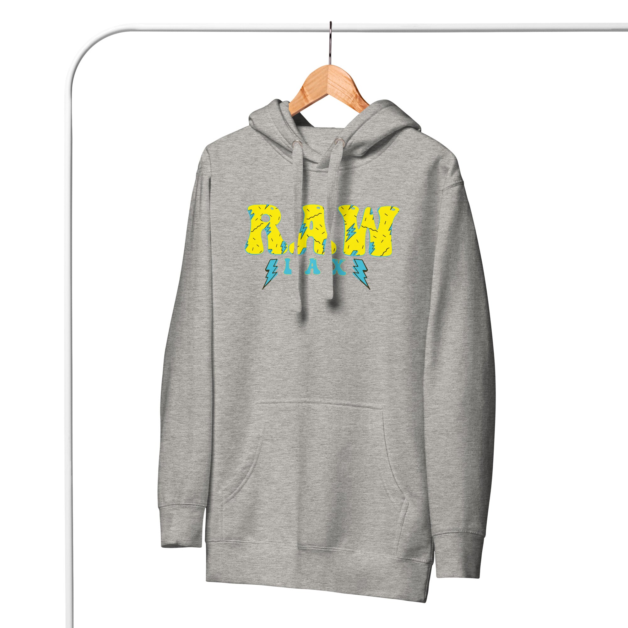 Raw Lax Unisex Hoodie