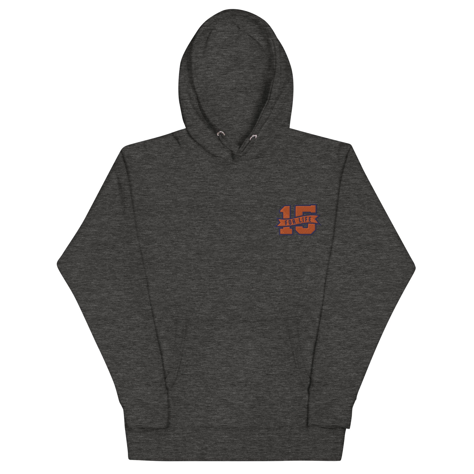 15 For Life Embroidered Unisex Hoodie