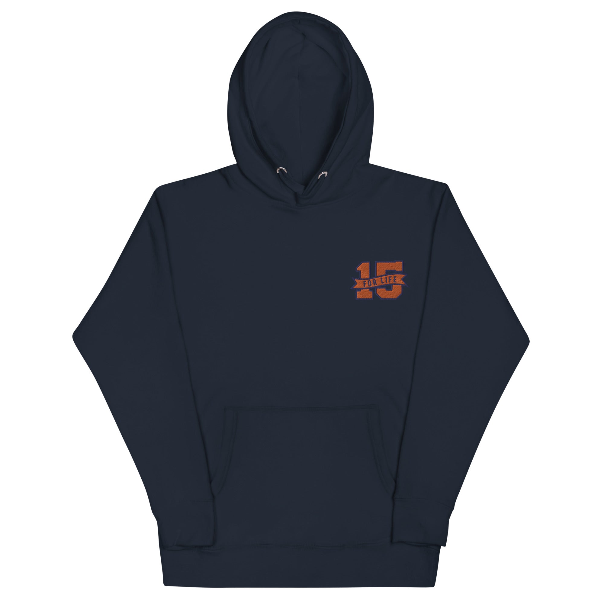 15 For Life Embroidered Unisex Hoodie