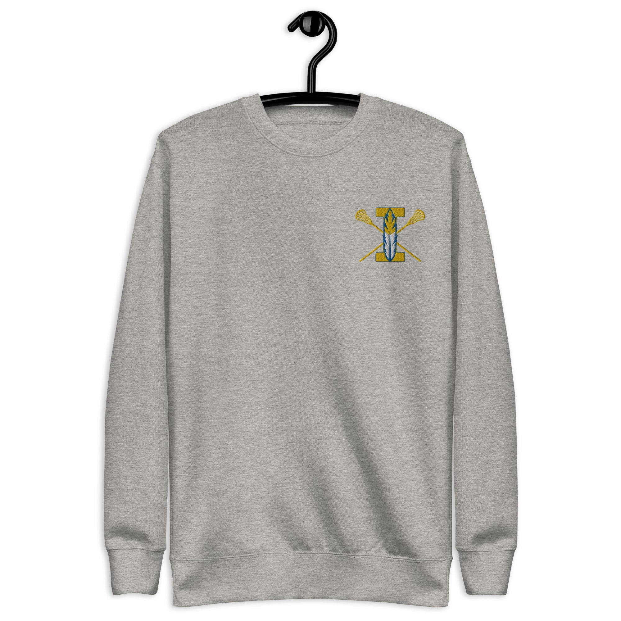 Irondequoit Unisex Embroidered Crewneck Sweatshirt