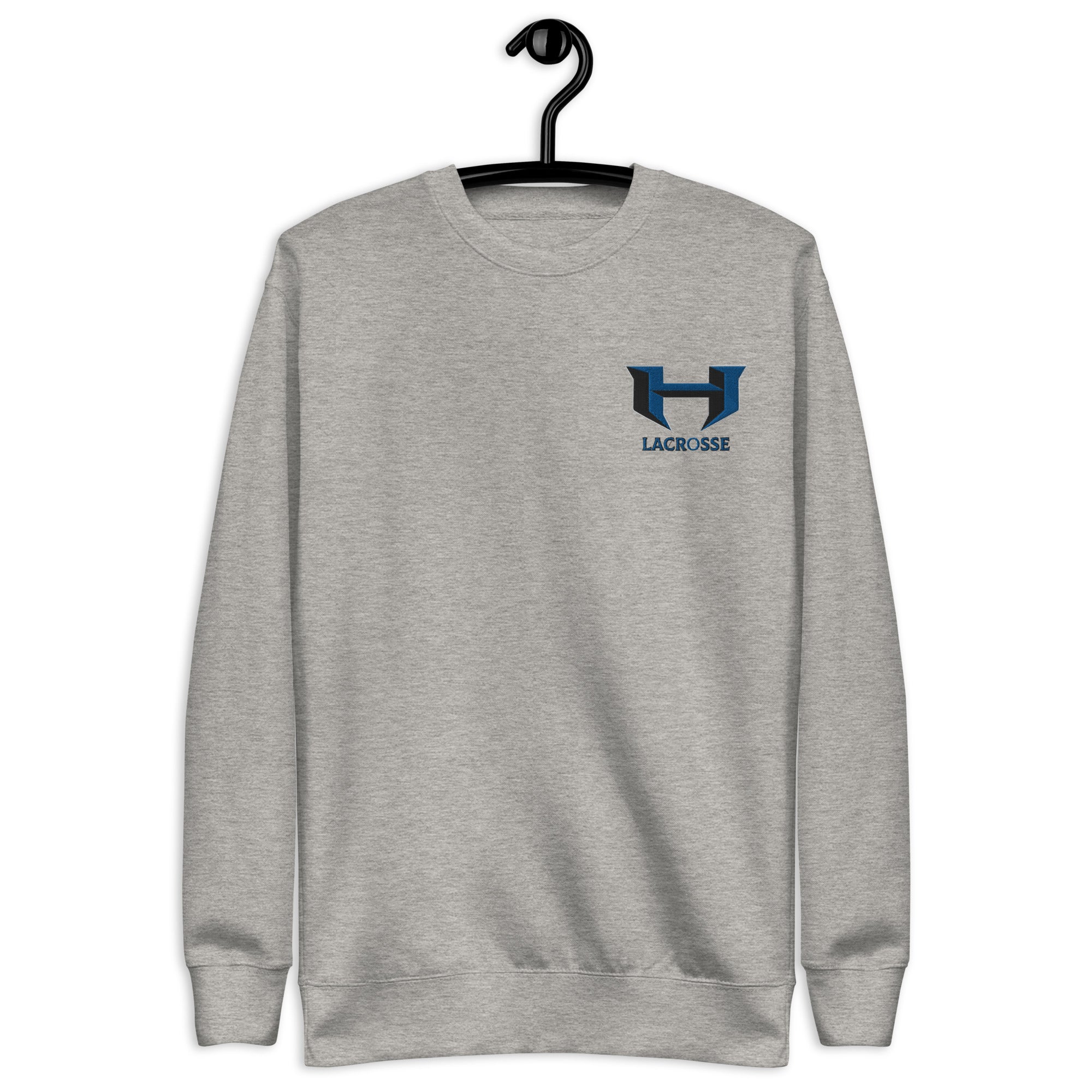 Hebron Unisex Embroidered Crewneck Sweatshirt