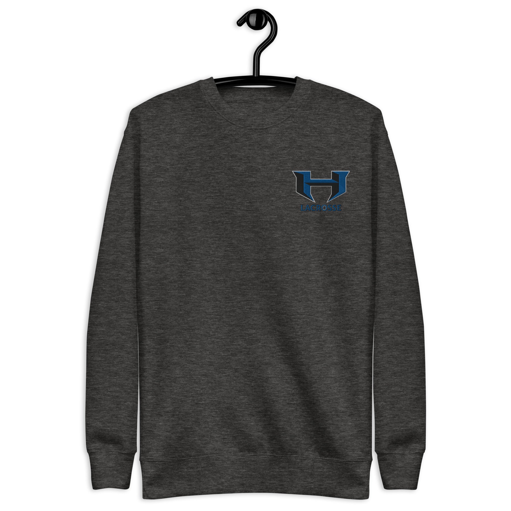 Hebron Unisex Embroidered Crewneck Sweatshirt