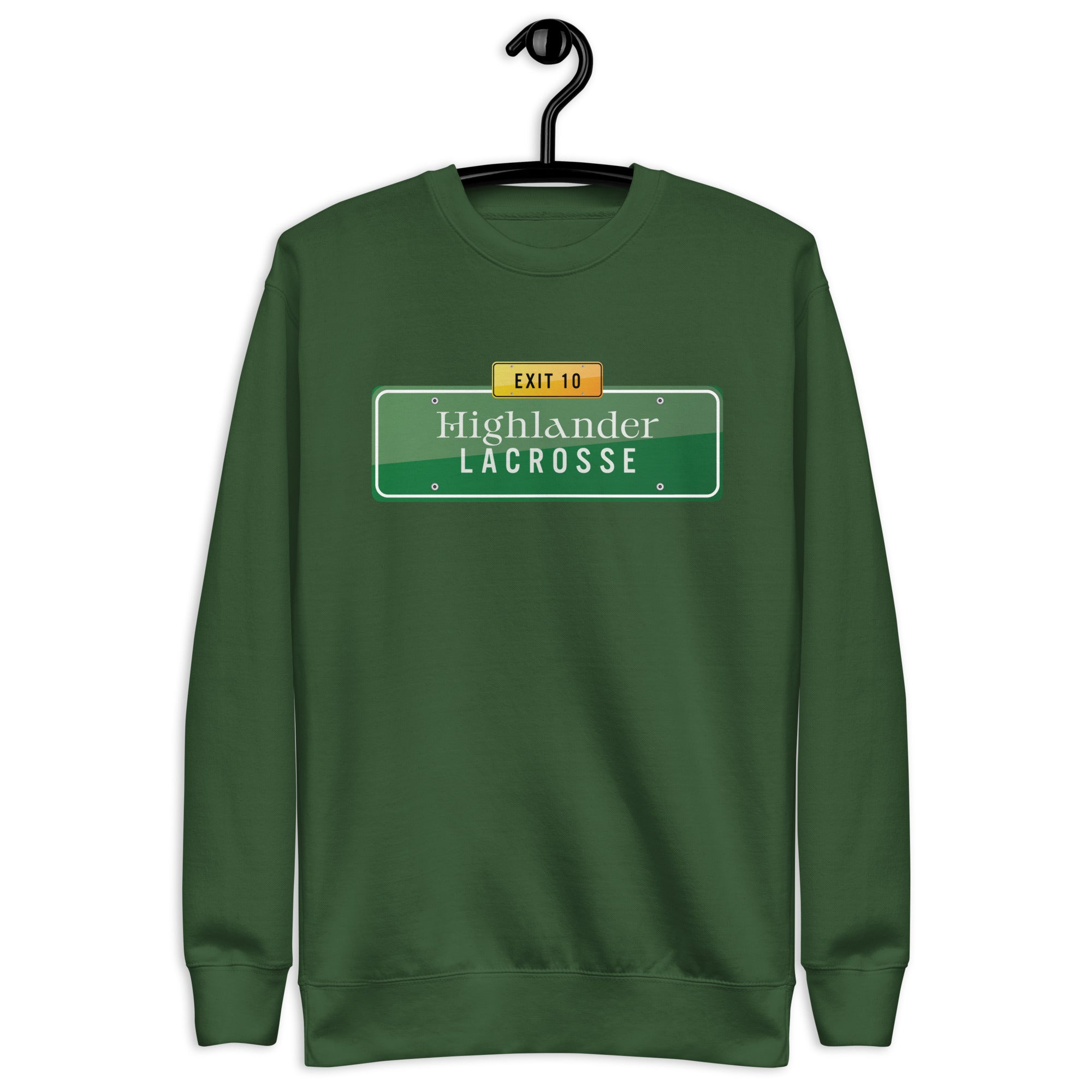 Exit 10 Highlander Unisex Premium Sweatshirt