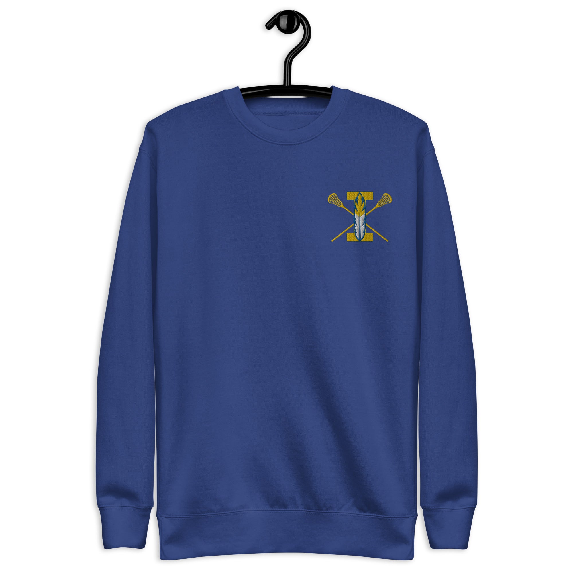 Irondequoit Unisex Embroidered Crewneck Sweatshirt