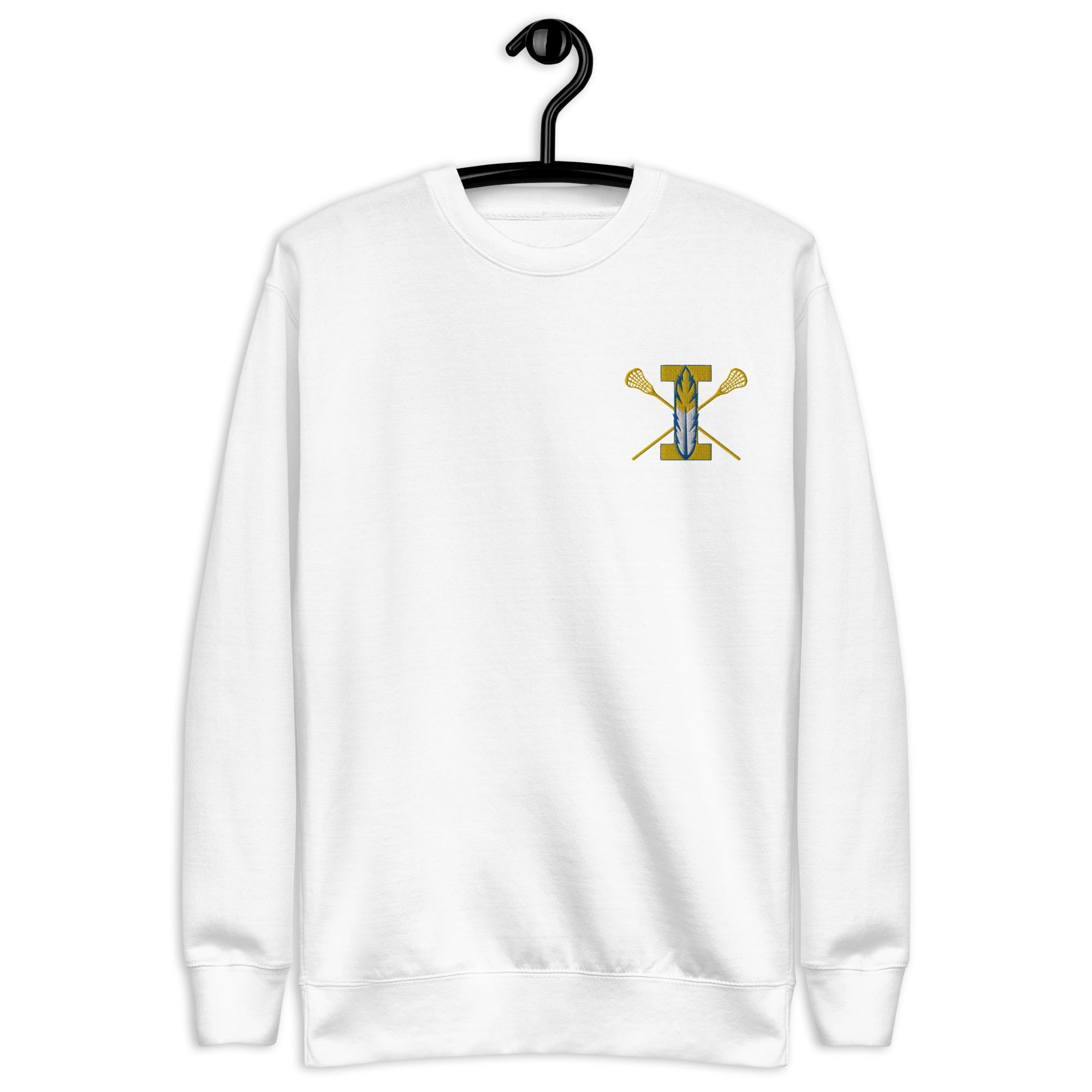 Irondequoit Unisex Embroidered Crewneck Sweatshirt