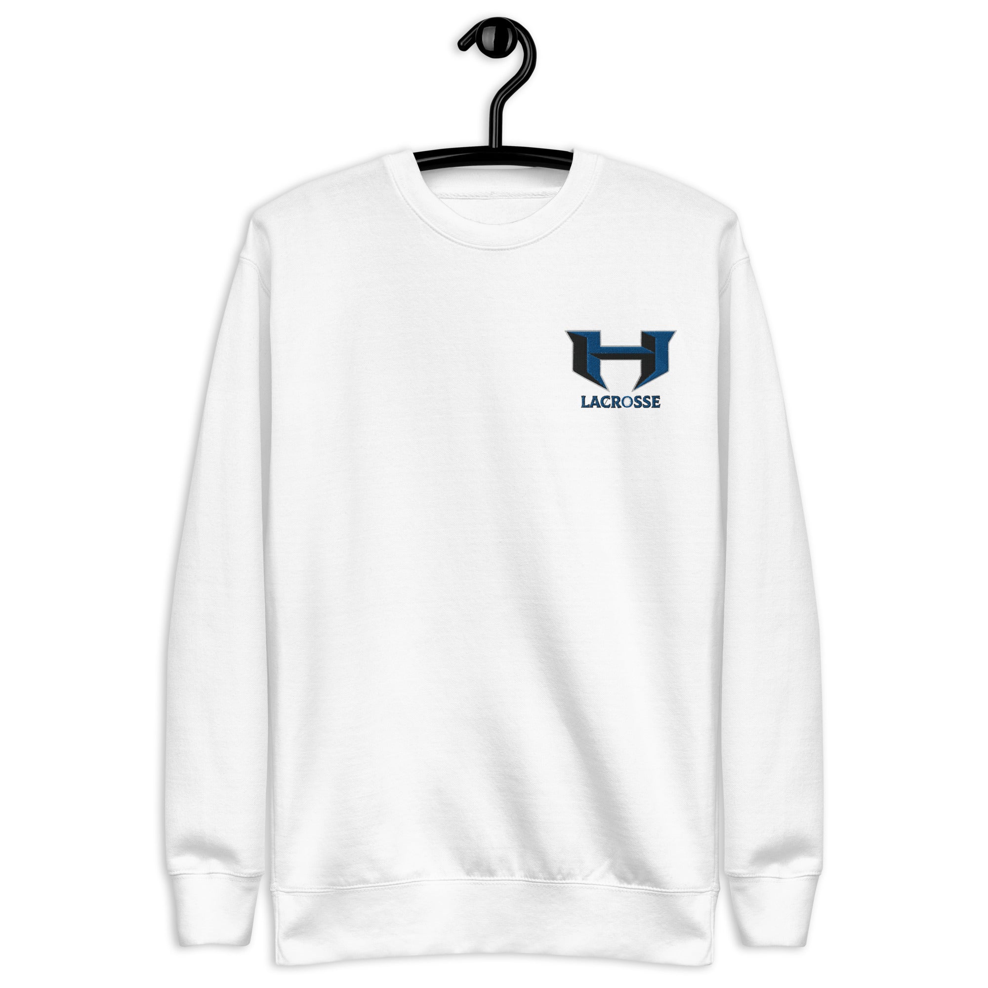 Hebron Unisex Embroidered Crewneck Sweatshirt