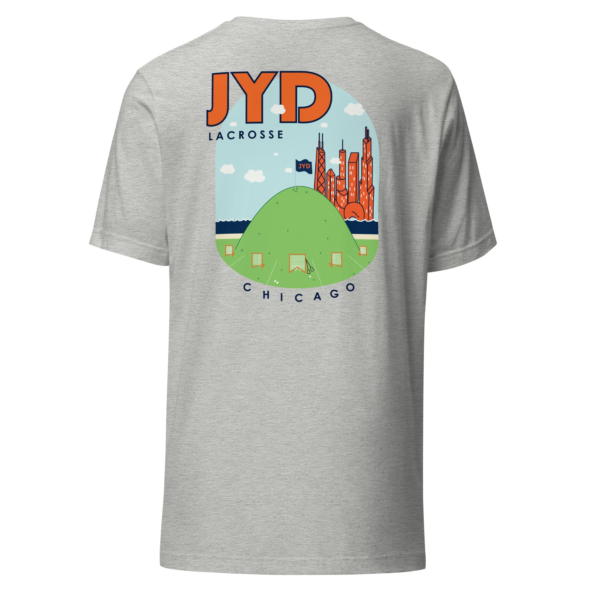 JYD Unisex t-shirt (with back print)