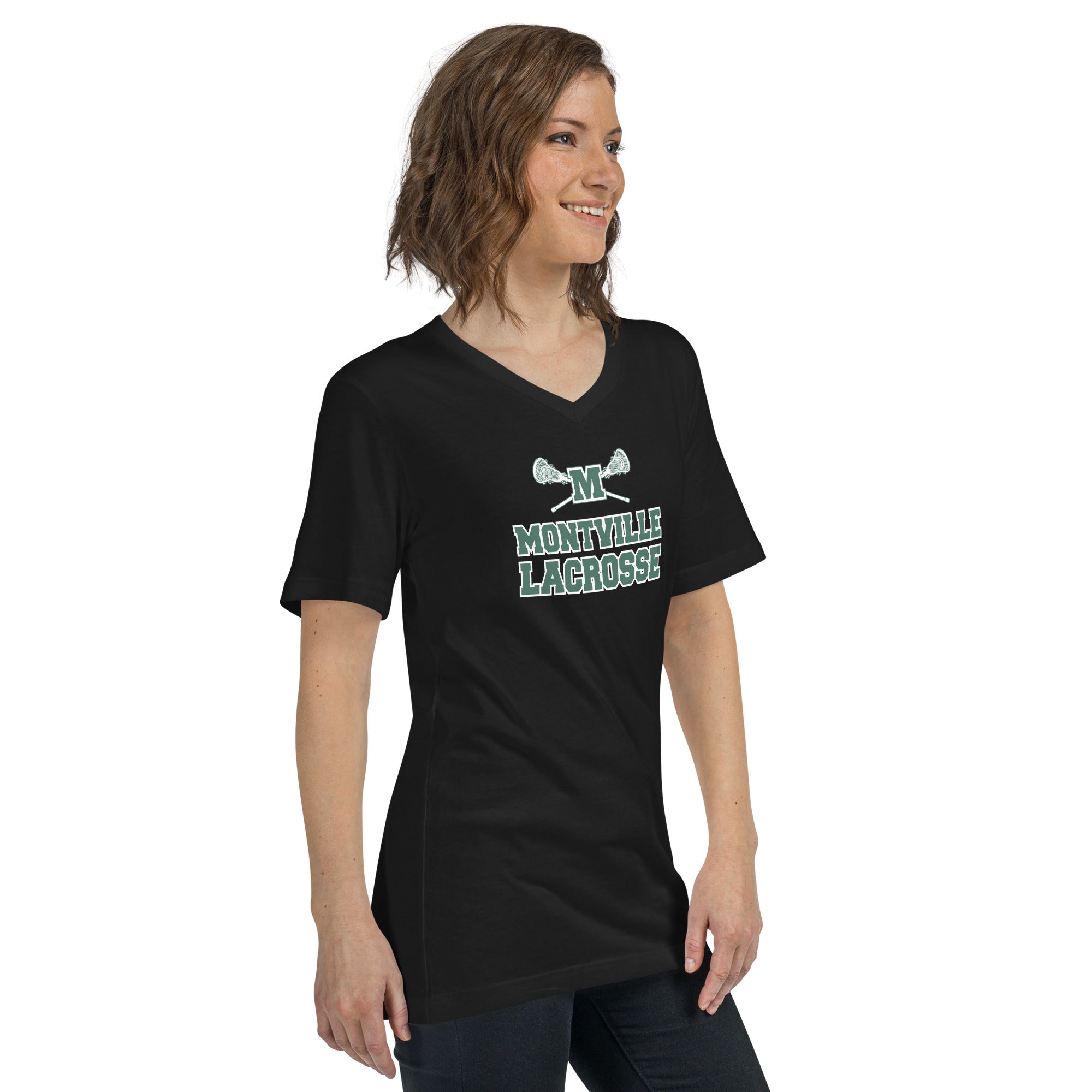 Montville Unisex Short Sleeve V-Neck T-Shirt