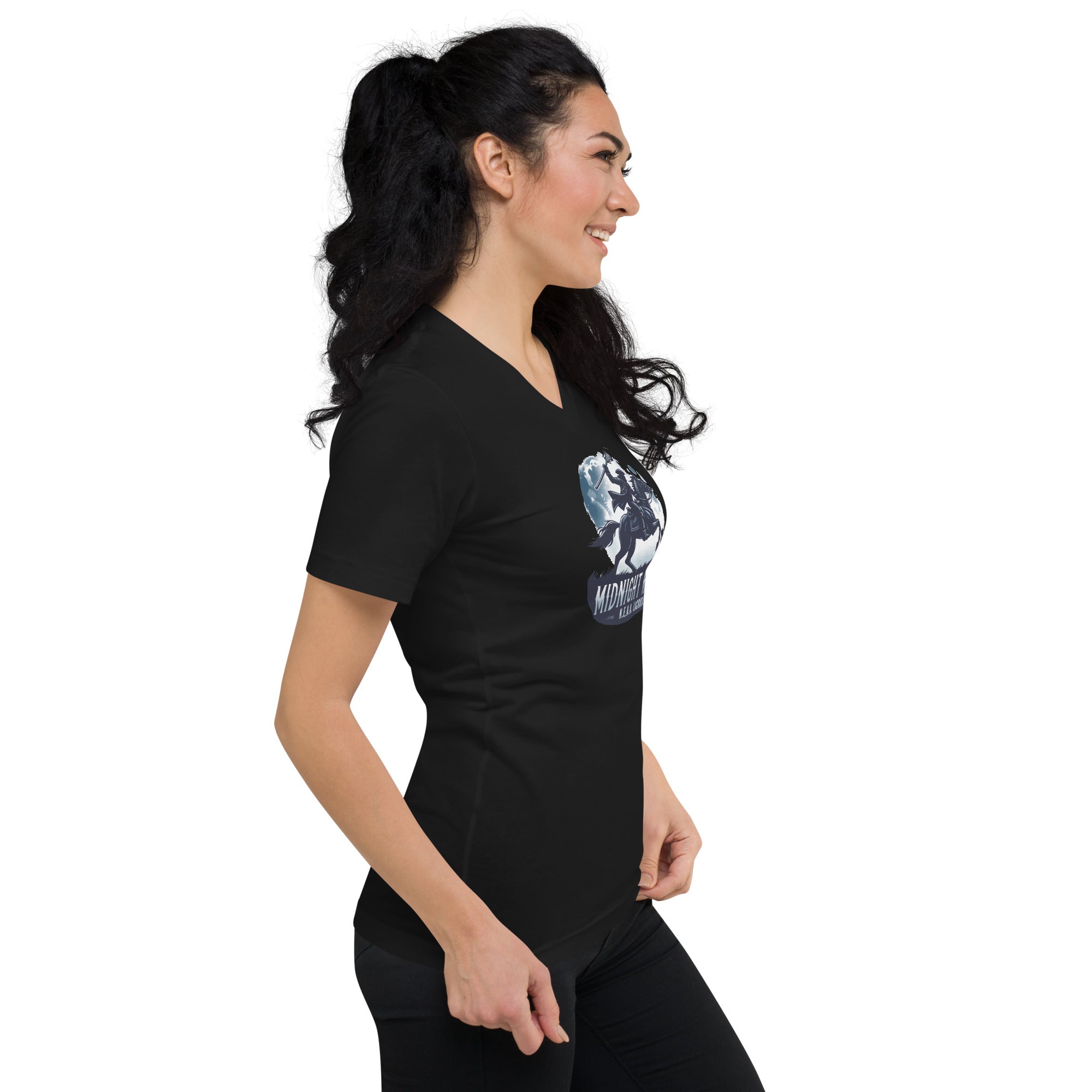 Midnight Riders Unisex V-Neck T-Shirt