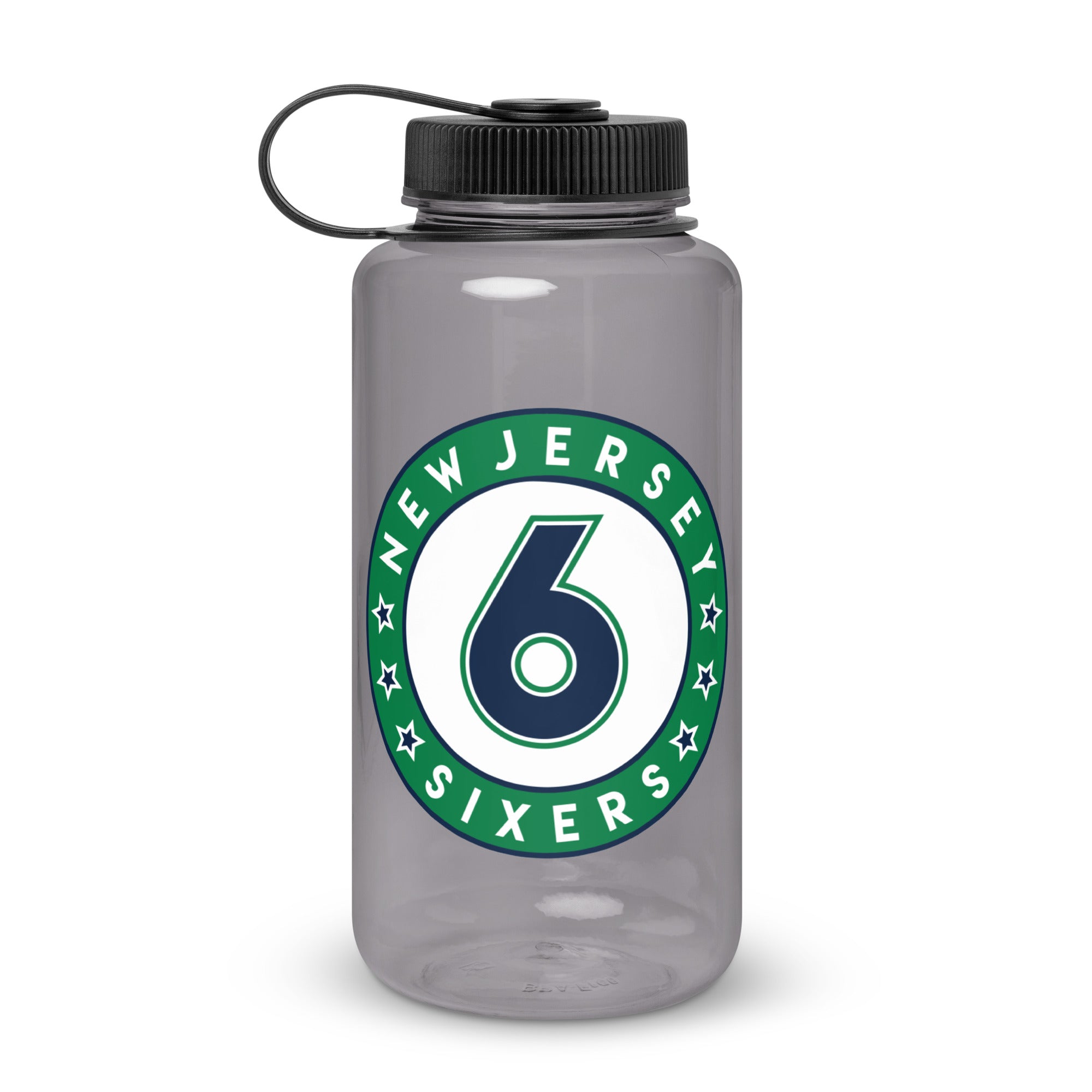 Sixers plastic water bottle