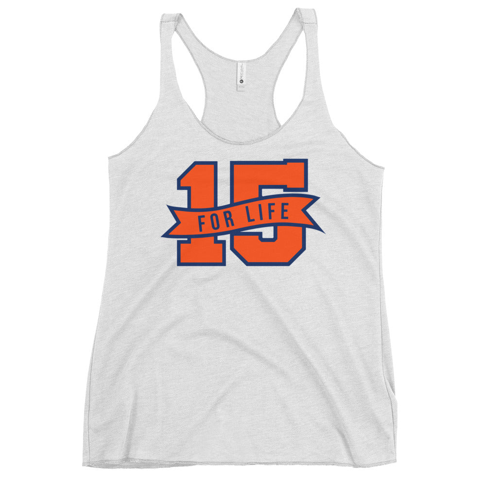 15 For Life Women's Racerback Tank