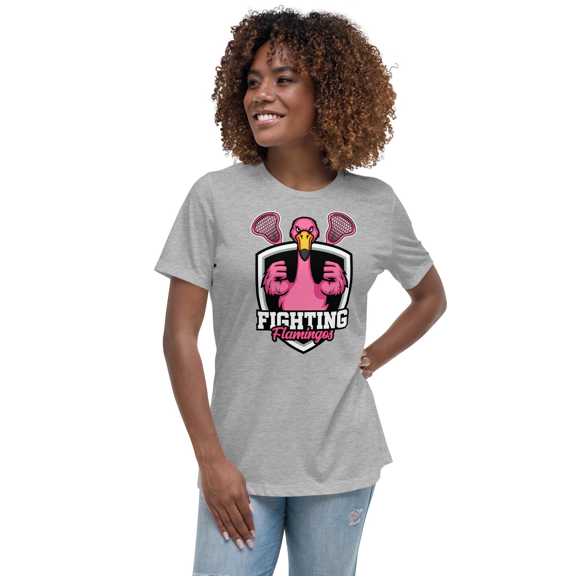 Flamingos Women's Relaxed T-Shirt