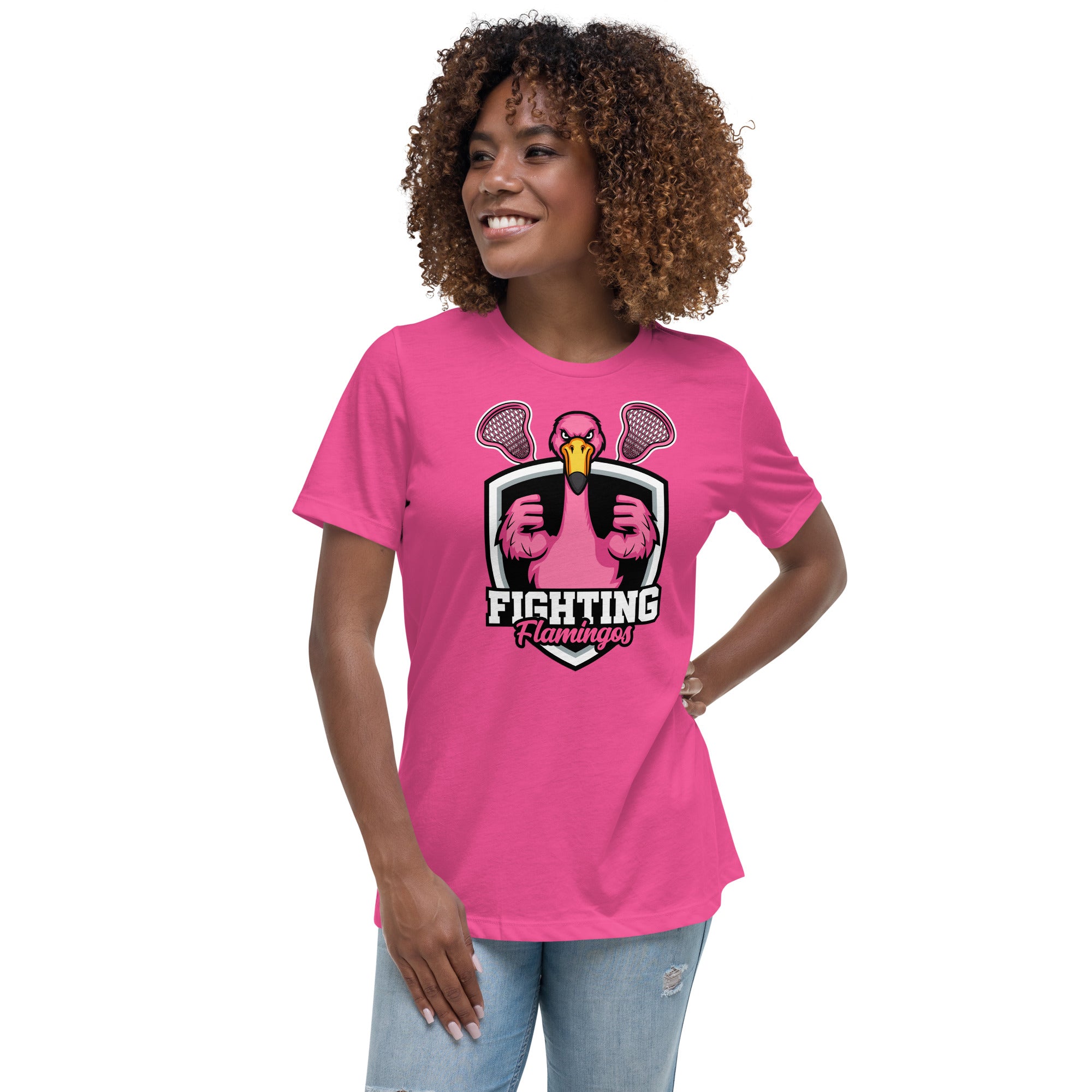 Flamingos Women's Relaxed T-Shirt