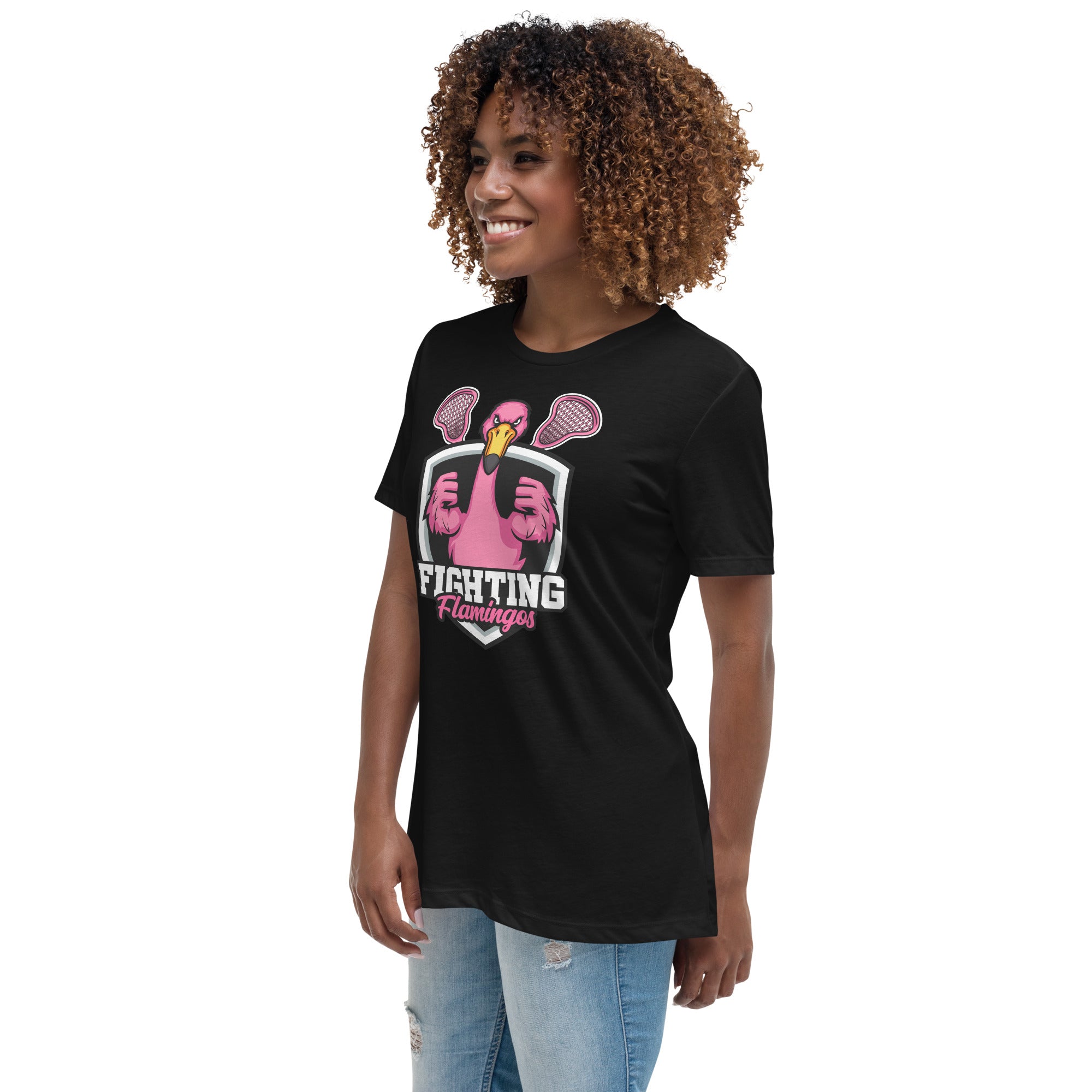 Flamingos Women's Relaxed T-Shirt