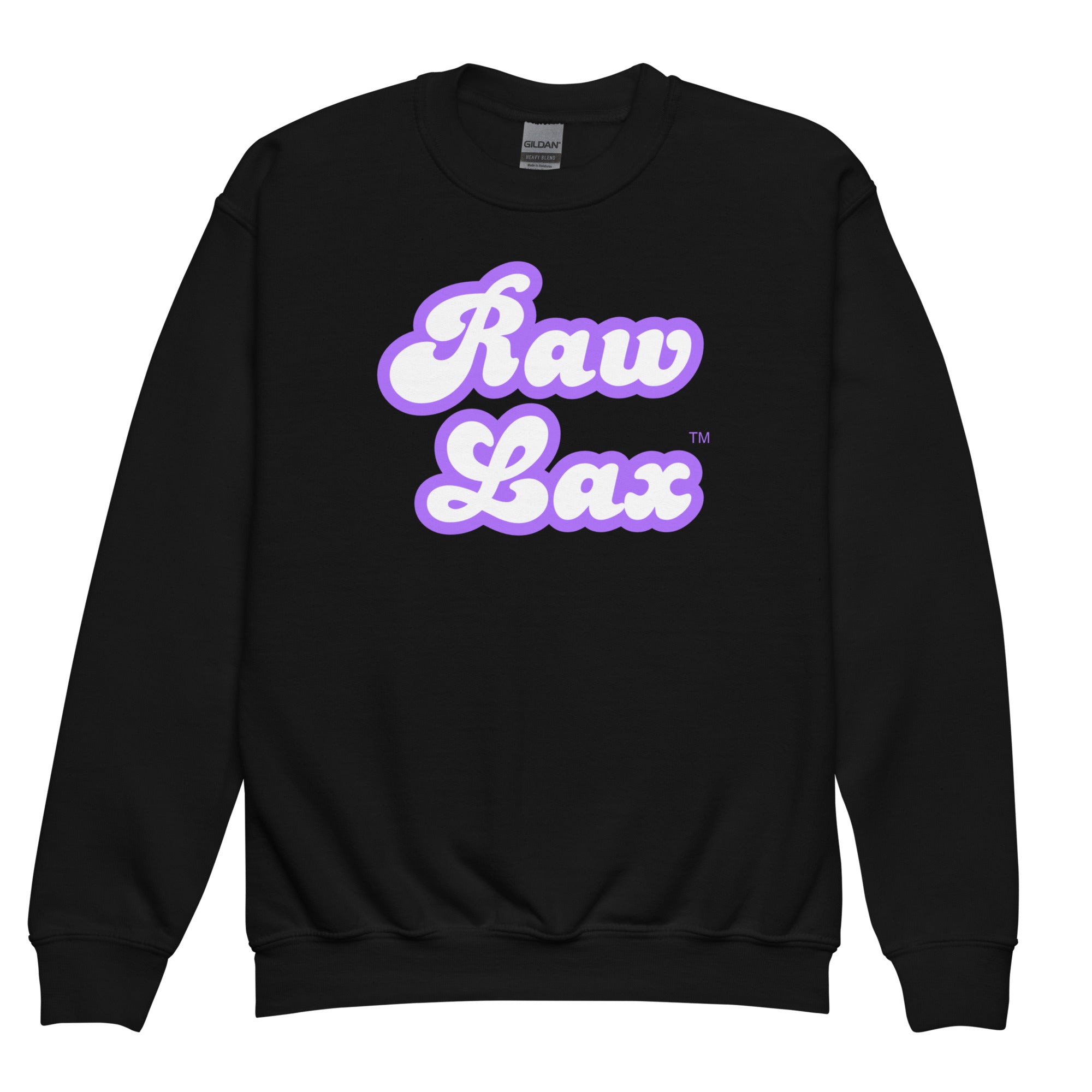 Raw Lax Youth crewneck sweatshirt