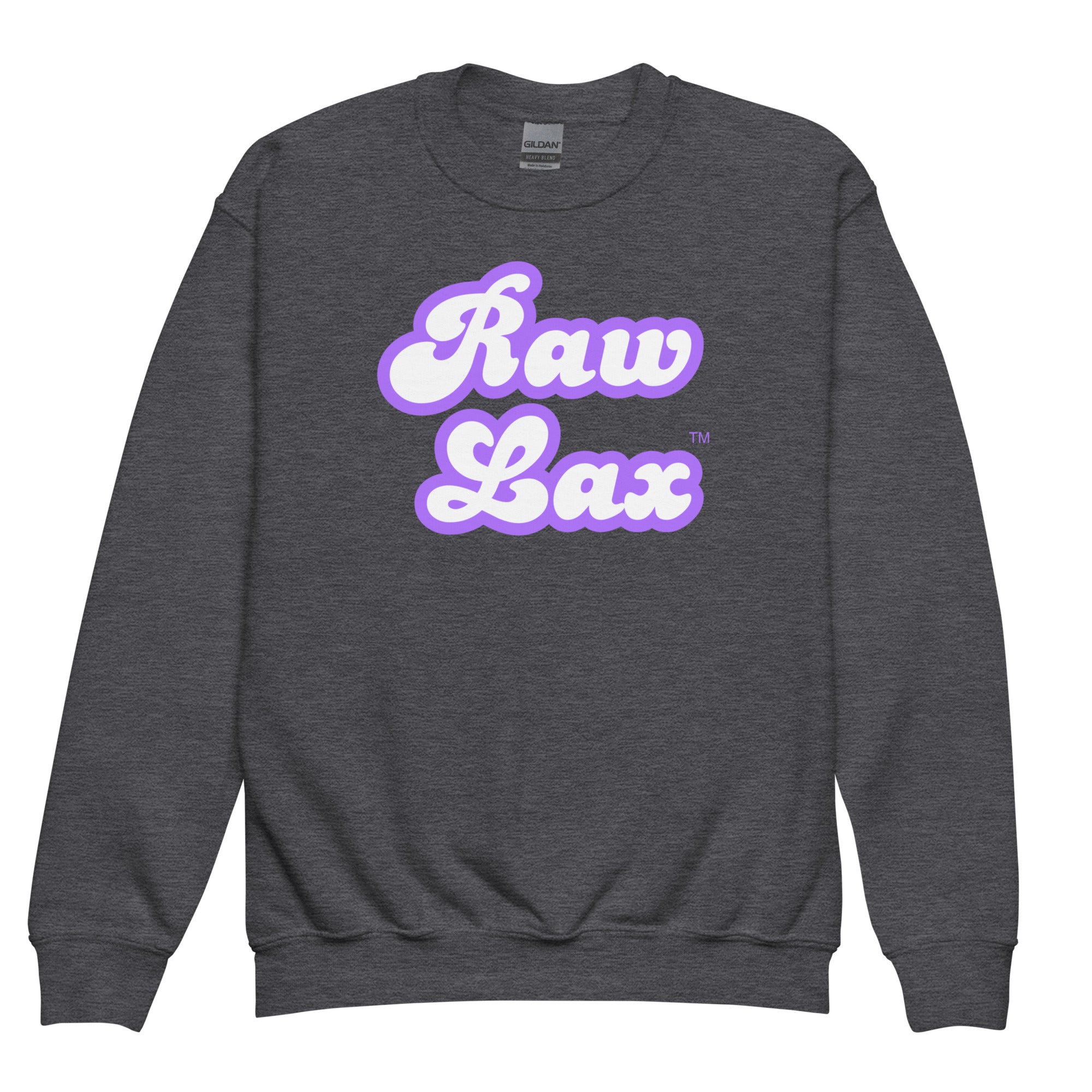 Raw Lax Youth crewneck sweatshirt