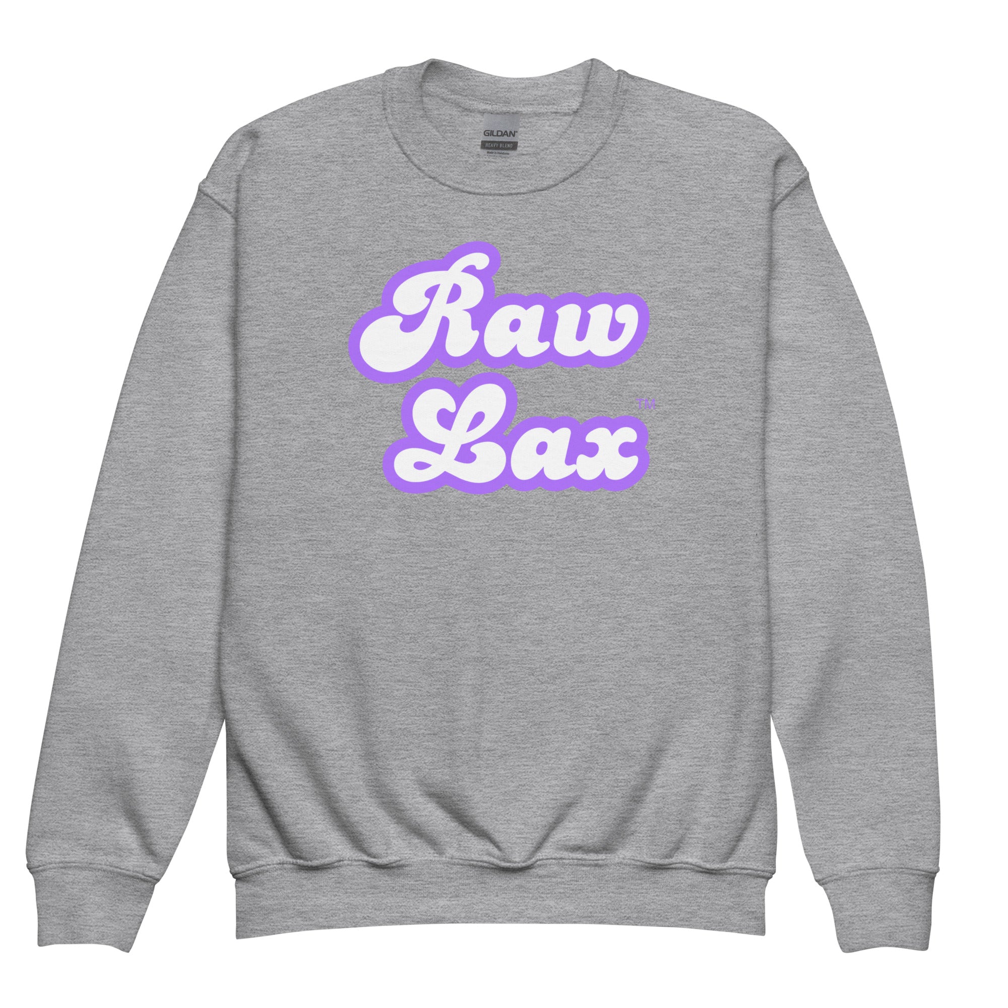 Raw Lax Youth crewneck sweatshirt