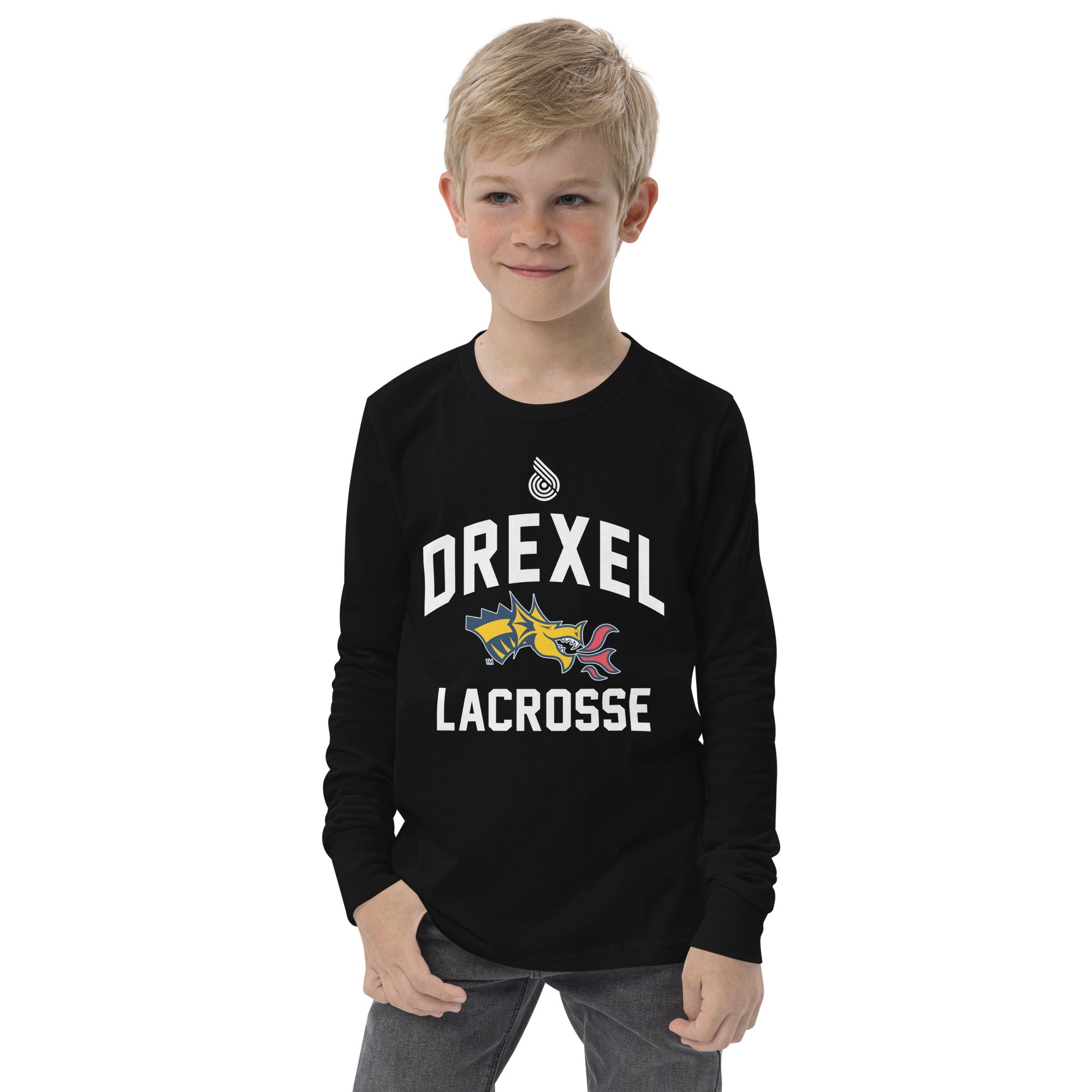 Drexel Youth long sleeve tee